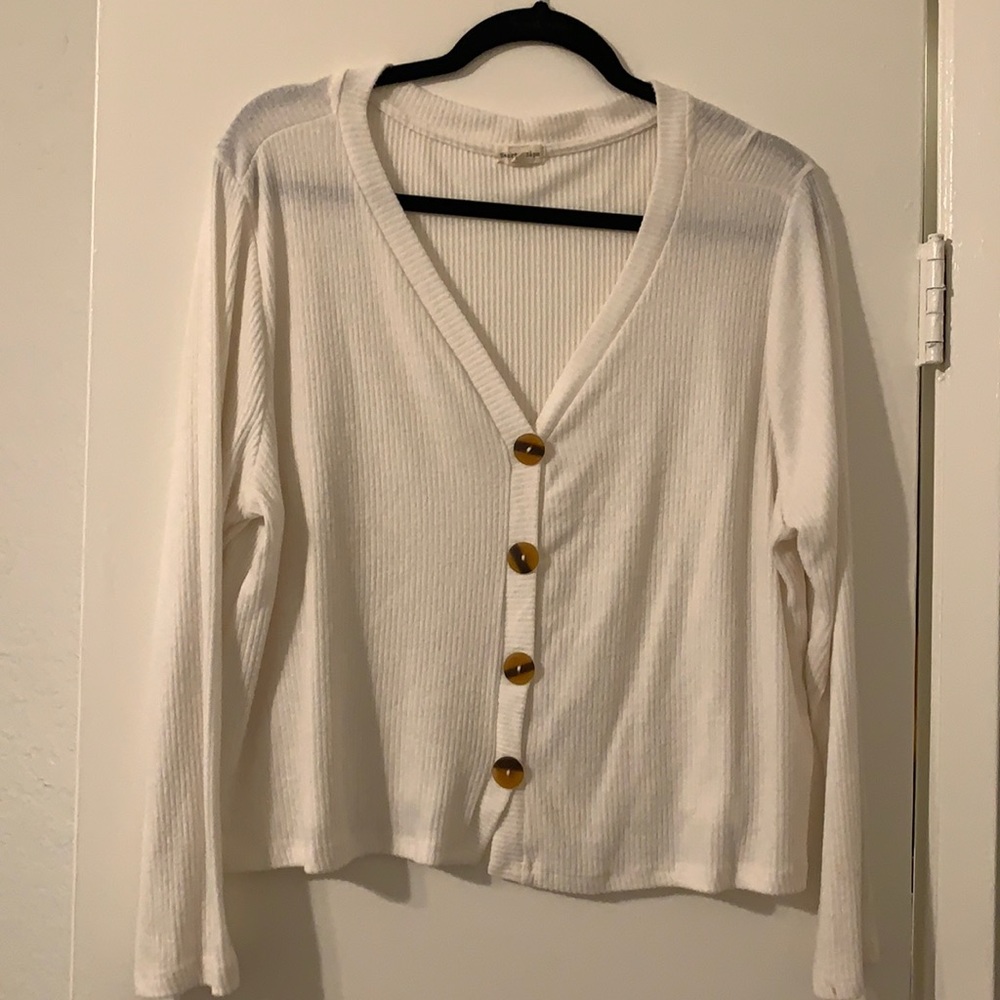 Heart & Hip- White- Large